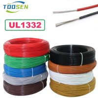 1/5M UL1332 PTFE Insulated Wire High Temperature Electron Cable 30/28/26/24/22/20/18/16/14/13/12 AWG Wires Leads Adapters