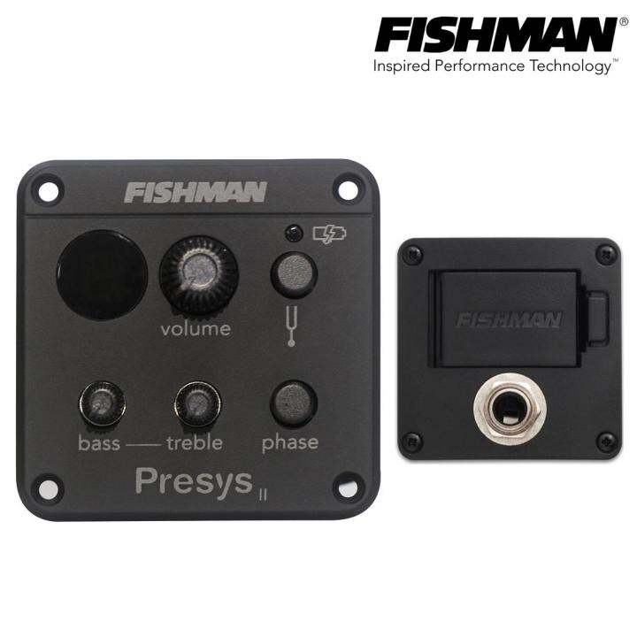 Fishman Isys+ ปิ๊กอัพกีตาร์โปร่ง แบบติดตั้งด้านข้าง รังถ่านรวมกับที่