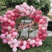 5-36inch Pink Latex Balloons Wedding Arch Decoration Birthday Party Proposal Valentines Day Christmas Decor Balloon Wholesale