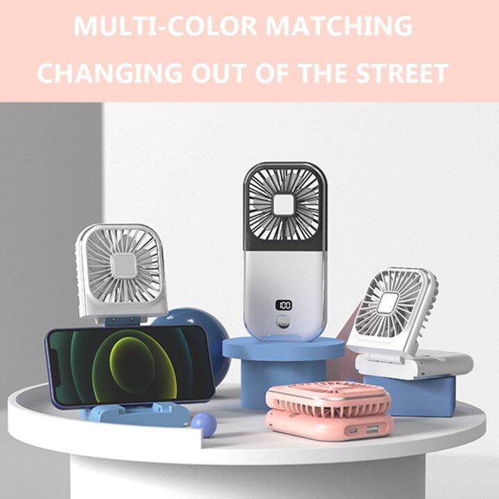 usb-hanging-neck-fans-mini-portable-folding-small-fan-mute-power-bank-portable-handheld-desktop-multi-function-usb-charging-fansth