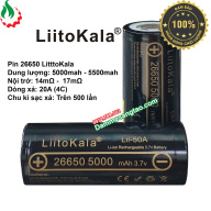 DMST Cell Pin 26650 Liitokala 5400mah-20A Li-ion 3.7V thumbnail