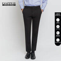 DAPPER 4 Ways Stretch Slim-Fit Trousers – Black (8 Sizes)