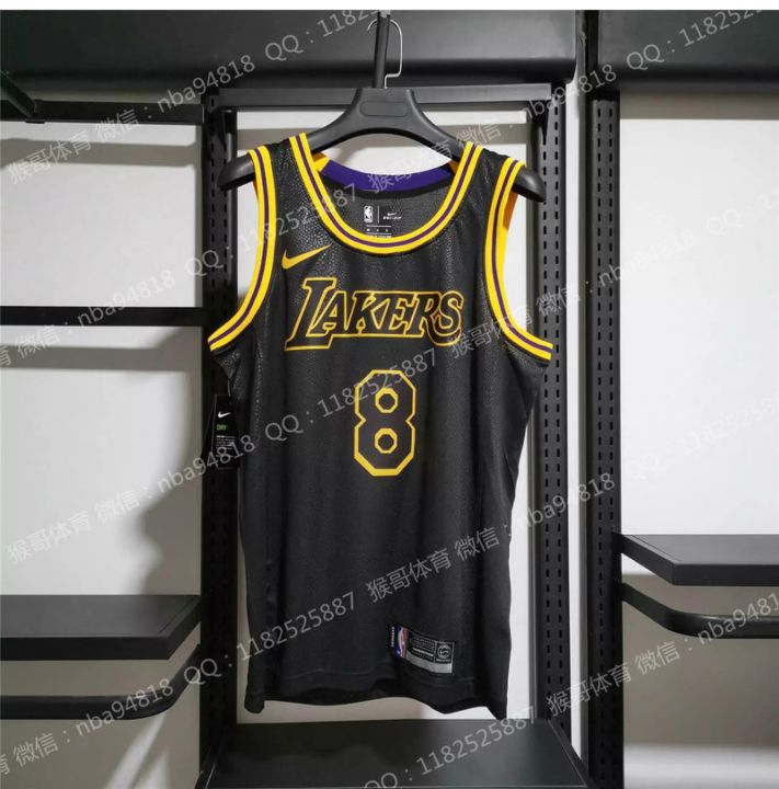 Kobe Bryant Los Angeles Lakers Men's #8 The Black Mamba Jersey