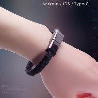 Creative Data line นำไปใช้กับ Android Lightnin Mobile Bracelet Data line USB Cable gifts สร้อยข้อมือสร้อยข้อมือข้อมือชาร์จเร็ว