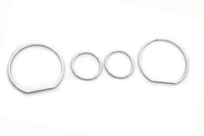 Chrome Styling Dashboard Gauge Ring Set for BMW E36 (models 1990-2000 with VDO speedometer only)