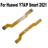 เหมาะสำหรับเมนบอร์ด Huawei Y7A / P สมาร์ท2021ขั้วต่อเมนบอร์ด LCD FPC เมนบอร์ดแผงวงจรหลักอ่อน