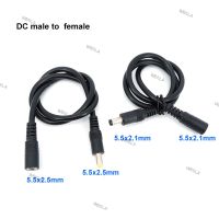 7A 12v DC male to female power supply Extension connector Cable Plug Cord wire Adapter for led strip camera 5.5X2.1mm 5.5x2.5mm W6TH