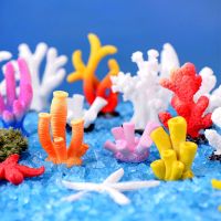 Fish Tank Decoration Resin Aquarium Artificial Coral Reef Decor Fish Tank Coral Stone Landscape Ornament Aquarium Accessories