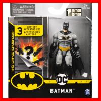 สินค้าขายดี!!! ของเล่น หุ่น ฟิกเกอร์ แบทแมน ดีซี คอมิค DC Comics Batman 4-Inch Rebirth Batman Action Figure โมเดล Model ของแท้ ของเล่น โมเดล โมเดลรถ ของเล่น ของขวัญ ของสะสม รถ หุ่นยนต์ ตุ๊กตา โมเดลนักฟุตบอล ฟิกเกอร์ Model