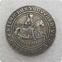 VICTORIAN ELECTROPLATED COPY OF 1551 CROWN Copy Coin เหรียญที่ระลึก-Pujeu