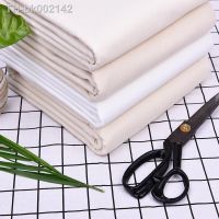 ☞▩ Raw Cloth White Cloth Pure Cotton Polyester Cotton Fabric DIY Sewing Storage Bag And Pillow Case Background Fabric Basic