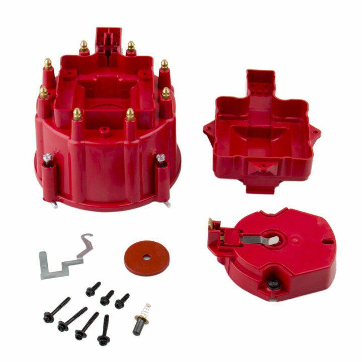 Red Male HEI Distributor Cap Coil And Rotor For SBC 283 307 350 400 BBC 454 396 Lazada PH