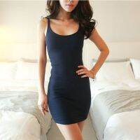 Womens Sleeveless Bodycon Strap Dress