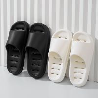 Bathroom Slippers Shower Beach Sandal Summer Slide Hole EVA Non-Slip Light Indoor Soft Sole Slide Women Men Flip Flops Pool Shoe