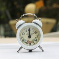 High Quality Hot Sale New Practical Durable Alarm Clock Double Bell Bedroom Bedside Classic Night Analog Clock