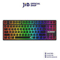 WIRELESS KEYBOARD (คีย์บอร์ดไร้สาย) SIGNO KB-751BLK NUZZON (BLACK) (RED OPTICAL SWITCH - RGB LED - EN/TH)