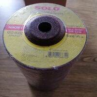 ใบเจียรหนา4นิ้ว (ยกกล่อง25ใบ) ยี่ห้อโซโล SOLO ของแท้100% ISO9002 OFFSET GRINDING WHEEL 6mm. QTY 25PCS.