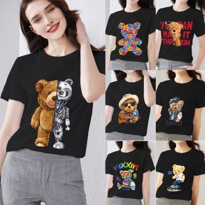 ✘☒✌ T-shirt Personality Trend All-match O-neck Top Cartoon Printing Shirt