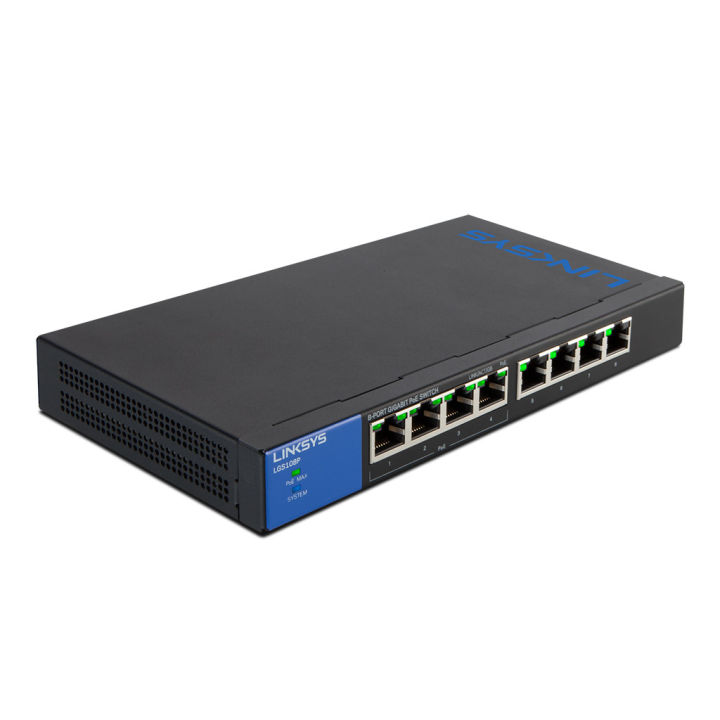 linksys-lgs108-unmanaged-gigabit-switch-8-port-ของแท้-ประกันศูนย์-limited-lifetime