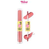 Nee Cara Lipstick 2 Tone Matte &amp; Juicy ลิปสติกทูโทน เนื้อแมตต์ และ กลอส รหัส N331