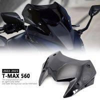 รถจักรยานยนต์สำหรับยามาฮ่า TMAX560 T-MAX560กระบังหน้า T-Max560แบบสปอร์ตกระบังกระบังลมกระจกบังลมเหมาะกับ T-MAX 560 2023 2022