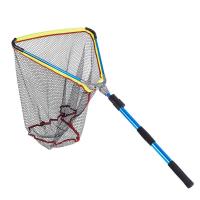 Bitak พับตกปลา Brail Net Telescopic Fishing Landing Net Scoop Net Ultralight High Carbon Rock Stream Rod Casting Spinning Nets