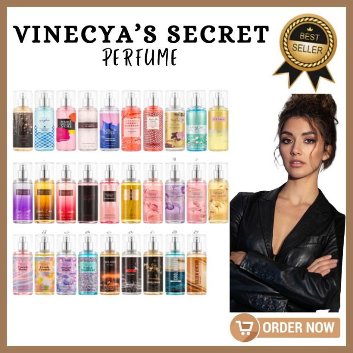 LEGIT VINECYA'S SECRET Fragrance Mist Perfume for Women and Men 75ml