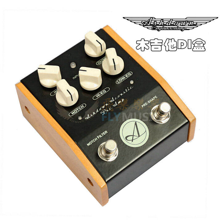 Flying Musical Instrument Ashdown Acoustic Preamp Electric Box Folk Acoustic Guitar DI Box