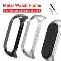 “：{ Metal Watch Frame For  Mi Band 7 8 6 5 Replacement Bezel For Mi Band 6 Mi7 Mi5 Smart Watch Accessories Suitable 12Mm Band