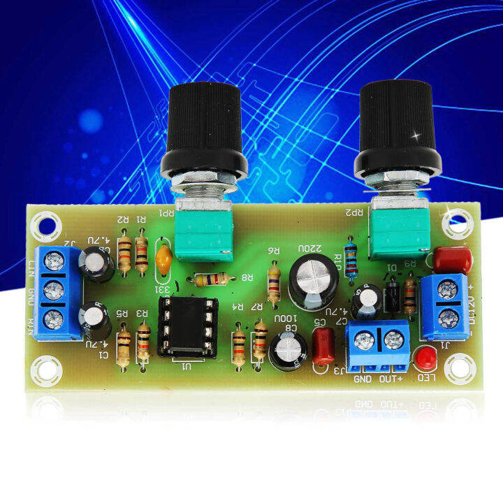 Subwoofer Preamp Board Single Supply Low Pass Filter Boards With LED