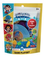 V.R.Toys DC Sand Play Set DC Super Friend ชุดทราย 3 สี พร้อมอุปกรณ์สำหรับปั้น