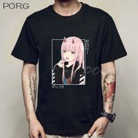 Darling In The Franxx Anime Men T เสื้อฤดูร้อนพิมพ์ตลกเสื้อยืด Novelty Tshirt ผู้หญิงความงามเสื้อผ้าผู้ชายเสื้อผ้า S-5XL