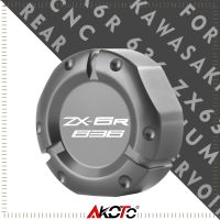 อัลบัม♈♞อะไหล่รถจักรยานยนต์สำหรับ Kawasaki Ninja ZX6R ZX636 6R ZX 2015-2022 2023อุปกรณ์เสริมฝาครอบเบรกอ่างเก็บน้ำ