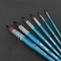 Squirrel Watercolor Pen Round Head Painting Mop Brush Calligraphy Oil Painting Training Brush Art Hook Line Special Drawing Painting Supplies