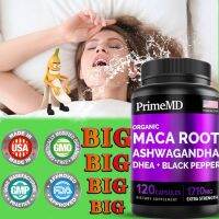 แคปซูลอาหารเสริม Maca Mens Health Supplements 1710 มก. ต่อหนึ่งหน่วยบริโภค - แคปซูลธรรมชาติเพื่อสุขภาพและพลังงานบริสุทธิ์