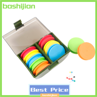 Bashijian EVA สายตกปลาแบบโฟม Winder Organizers เครื่องบดหินในกล่องเก็บของที่ขึงใบเรือ