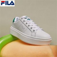 FILA Court PLUMPY White Green Court Shoes (Size-mm)