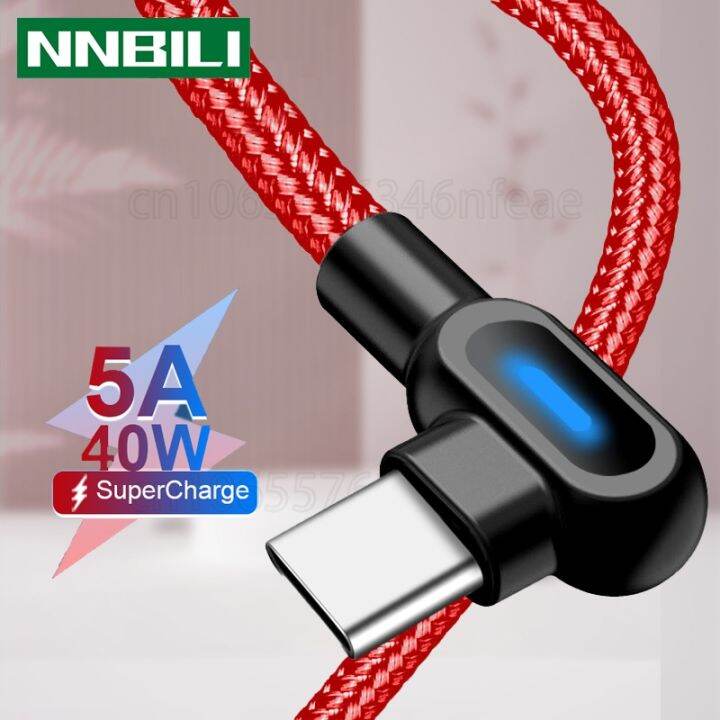 hot-ruxmmmlhj-566-ไมโคร-usb-90องศาชนิด-c-0-25m-1m-2m-ชาร์จเร็ว-led-สายสำหรับซัมซุง-xiaomi-huawei-สายเคเบิ้ลแอนดรอยด์-usb-type-c