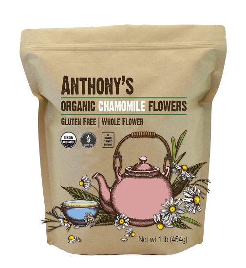 Anthony s organic chamomile flowers 100g - ảnh sản phẩm 4