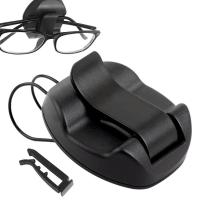 Sunglasses Car Clip Multi-function Sunglasses Car Holder Durable Black Portable Holder Clip For Air Vents Glasses Id Ticket Eyewear case