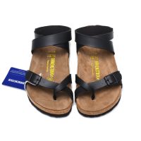 COD 【Original】Birkenstock yara womens shoes classic cork black matt sandals 34-43