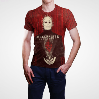 2023 Summer Horror Movie Hellraiser 3D Print Men Women Children T-shirt Casual Fashion Summer Short Sleeve Cool Streetwear Tops Tees Clothes fashion versatile t-shirt