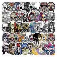 【YF】☂  50pcs Horror Stickers Notebook Stationery Motorcycle Scrapbook Sticker Supplies