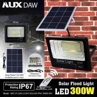 โคมไฟโซล่าเซล โคมไฟถนน ติดผนัง โคมไฟสปอร์ตไลท์ Solar Light ไฟสปอตไลท์ กันน้ำ (IP67 300W / 500w) การควบคุมที่ไกลถึง 10 เมตร ประหยัดพลังงาน พื้นที่ฉาย