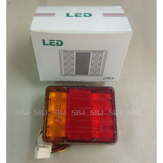 pro-โปรแน่น-ไฟท้าย-2-ตอน-8-led-ขายเป็นคู่-ประหยัด-ใส่รถบรรทุกได้ทุกรุ่น-มีทั้งไฟ-12-vdc-และ-24-vdc-ราคาสุดคุ้ม-ไฟ-ท้าย-รถยนต์-ไฟ-ท้าย-มอเตอร์ไซค์-ไฟ-ท้าย-แต่ง-ไฟ-ท้าย-led-มอเตอร์ไซค์