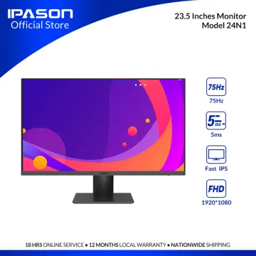 KOORUI 24 Inch Computer Monitor, FHD 1920 X 1080P Office PC Monitor IPS  Display