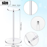 Pedestal Stand Riser Stands Pedestal Display Display Hat Clear Acrylic Hat Stand Wig Display