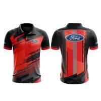 （all in stock）  MOTOSHIRT FORD-A04-22 เสื้อคอปกแขนสั้น