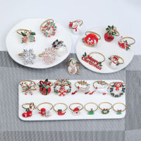 Elk-themed Wedding Decor Christmas Decoration Supplies For Weddings Napkin Ring Wedding Decorations Reindeer Wedding Supplies Mouth Ring Table Decoration