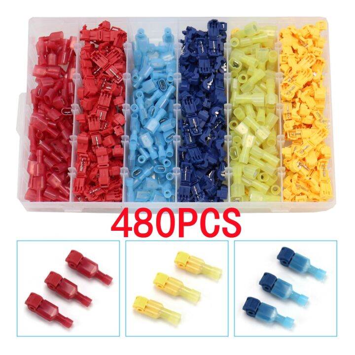 [OWSHGOWKLS] T Tap Wire Connectors Self Stripping Quick Splice ขั้วต่อ